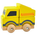 FQ marca atacado educacional crianças artesanato modelo brinquedo carro de madeira